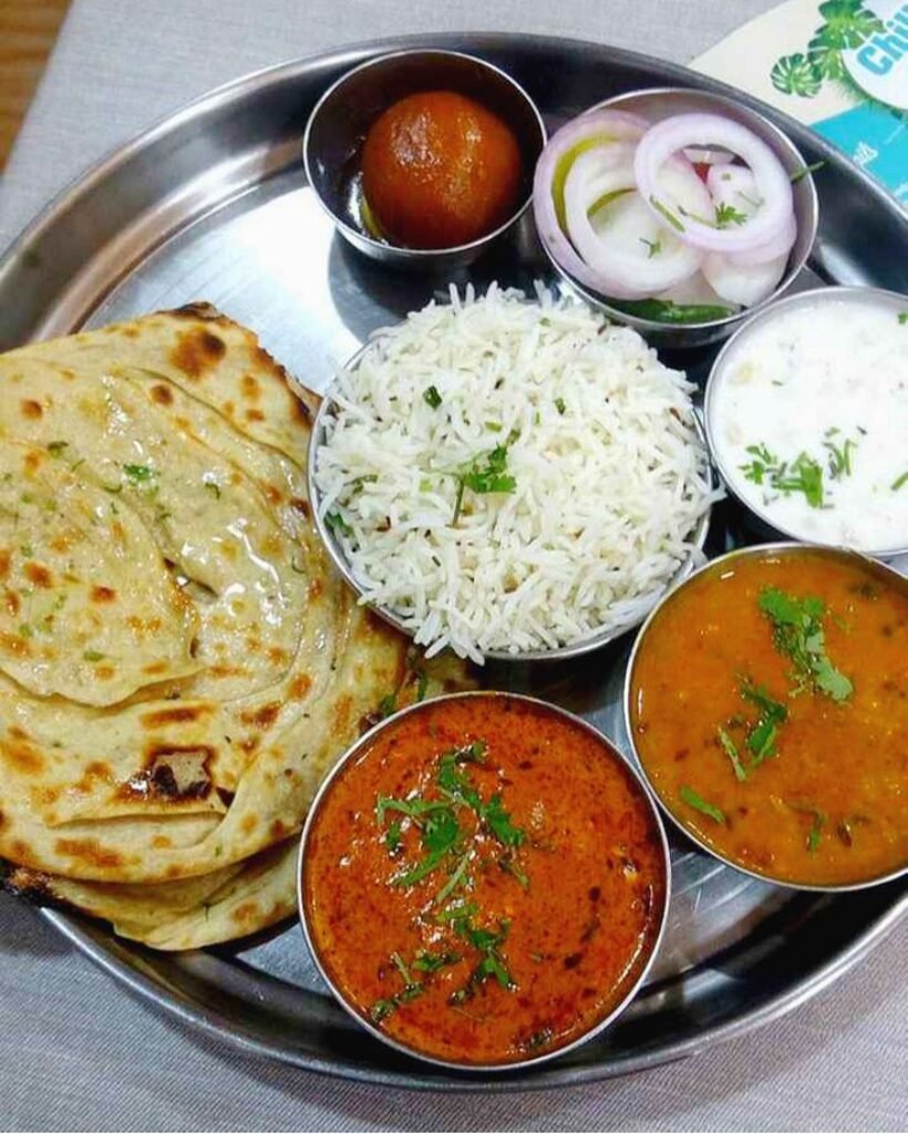 North Indian Thali 1