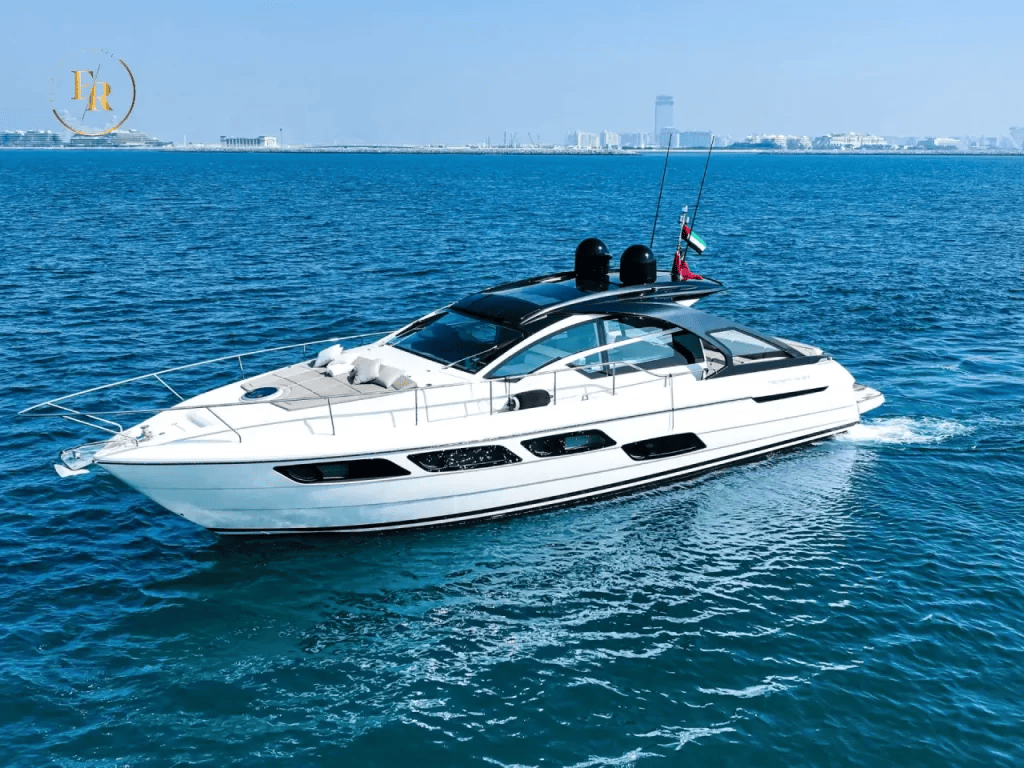 Pershing 54 White 8 elite yacht rental